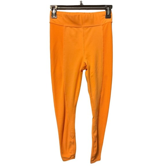 ALO Leggings High Waist No Limit Neon Apricot sz. XS - Picture 2 of 5